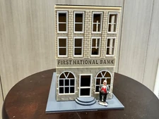 O Scale "1st National Bank" Building- Kit