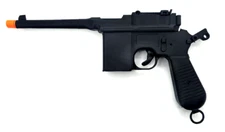 Replica Mauser C-96 Broomhandle 3D Printed Prop Gun For Fantasy & Cosplay PLA