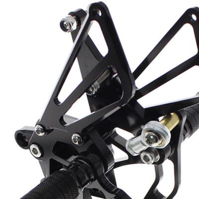 CNC Adjustable Rearsets Footrest Pedal Fit TRIUMPH Speed Triple 509 595 955 1050