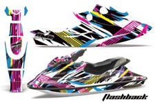Decal Graphic Stickers for Sea Doo Jet Ski Bombardier GSX 96-99 FLASHBACK