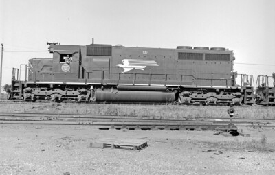 Missouri Pacific Road Switcher No. 721 Fort Worth TX May 1968 5 x 7 Photo