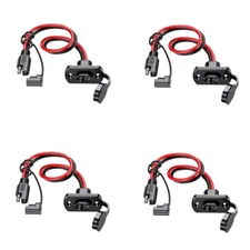 4X SAE Extension Cable 12AWG SAE Battery Connector for Boat Motorcycle Tractor