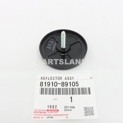 81910-89105 Toyota OEM Genuine LENS, REFLEX REFLECTOR, REAR LH, RH