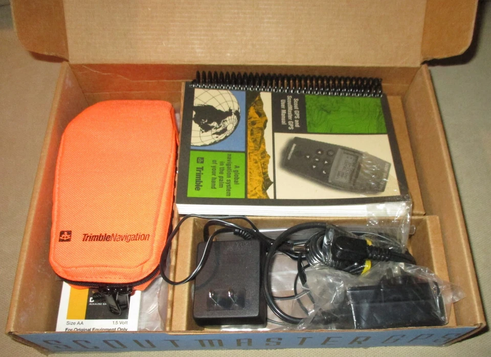 Vintage Trimble Scoutmaster Global Navigation System Complete Kit - Working - Image 3 of 4