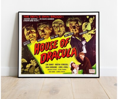 Haus Dracula Foto/Poster bis 30 Zoll