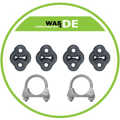 Montagesatz für Mercedes Benz Vito W639, Auspuffgummi, Halter