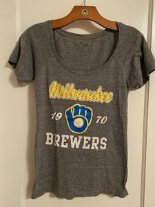 Cerveceros de Milwuakee ropa para mujer Talla Pequeña camiseta | eBay