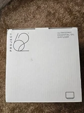 Project 62 Ultrasonic Essential Oil Diffuser 3.39fl oz 5hr Runtime Black N White