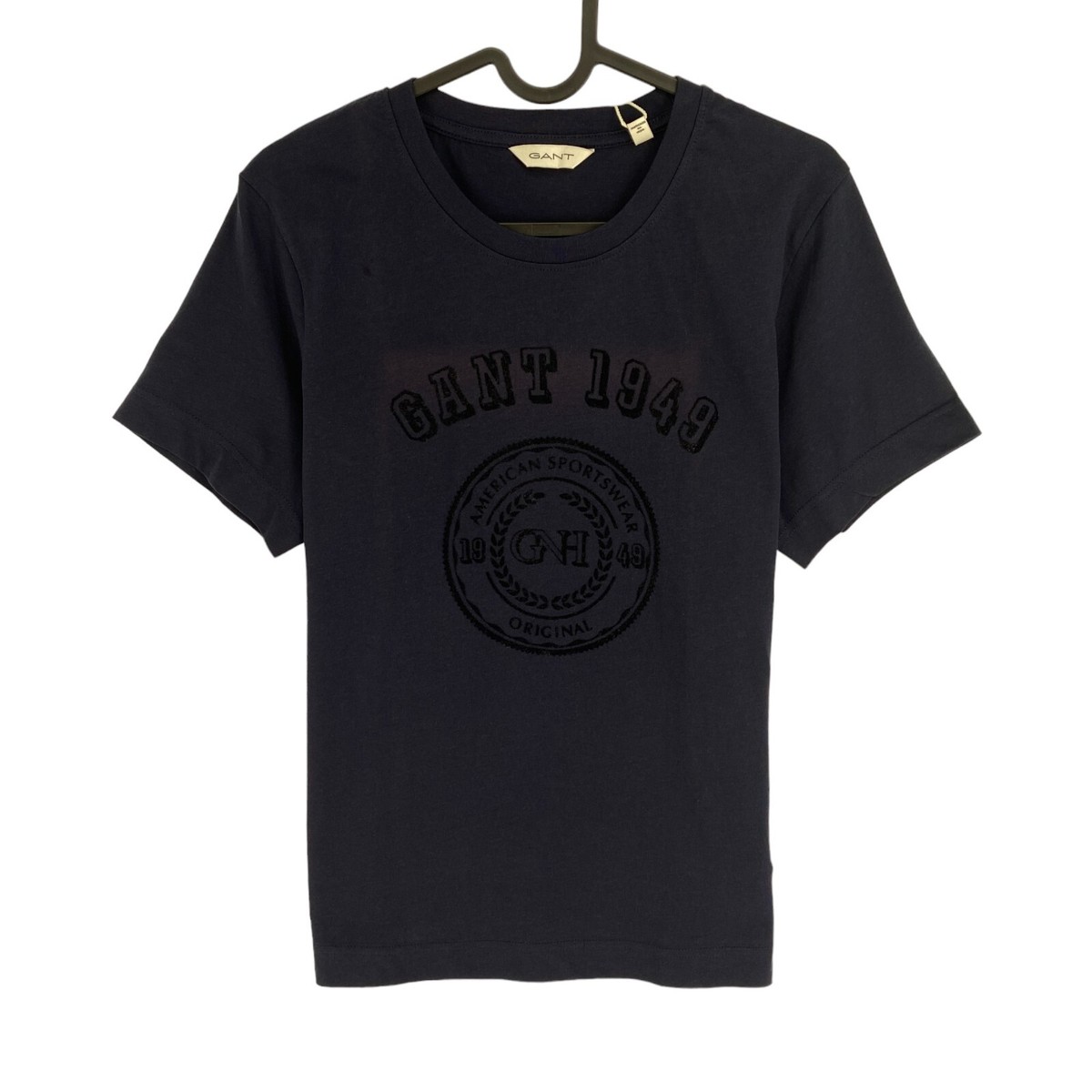 GANT GRAPHIC - T-shirt basic - evening blue/blu scuro