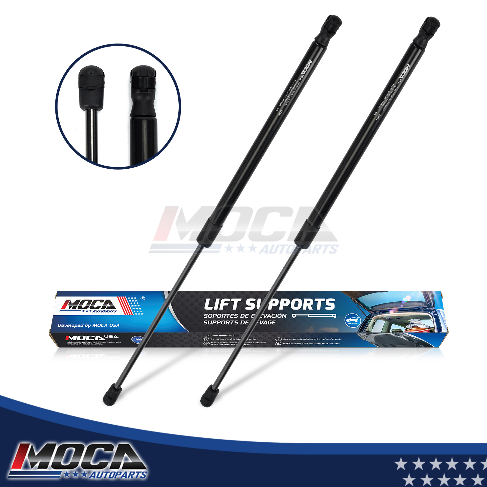 Front Hood Lift Supports Struts Shock for Dodge Durango Jeep Grand Cherokee 6485
