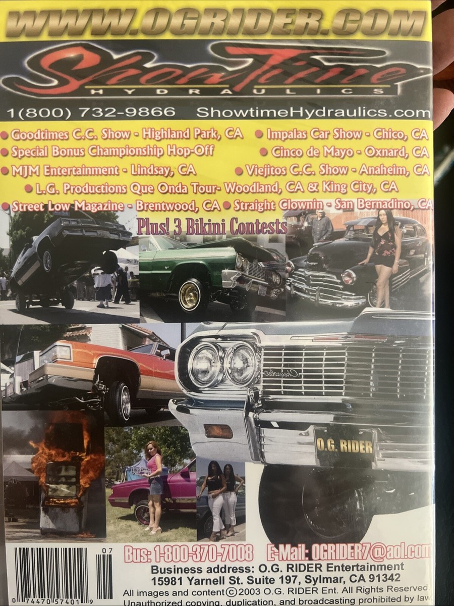 O.G.Rider DVD Volume 7 | eBay