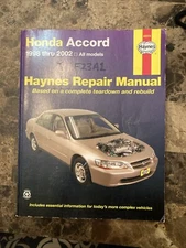 Honda Accord 1998-2002 Haynes repair manual 42014