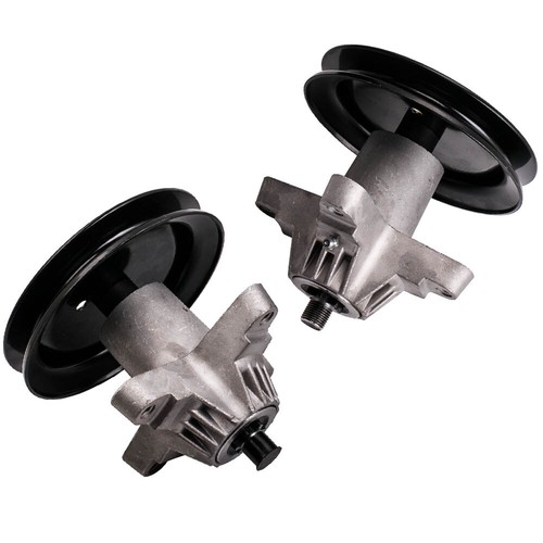 New Pair Spindle Fit MTD Cub Cadet RZT42 LT1040 LT1042 for Troy-Bilt 618-0624 - 第 1/12 張圖片