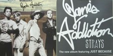 Janes Addiction 2003 Strays 2 Sided promo poster/flat Flawless New Old Stock