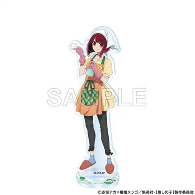 Anime Oshi no Ko 2024 Alice Christmas Acrylic Standee Ornament Ai Aqua Ruby MEM