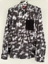 Hugo Hugo Boss Men’s Small Extra Slim Fit Long Sleeve Button Up Cotton Shirt