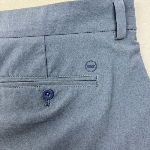 Vineyard Vines Performance Breaker Shorts blau Stretch Taschen Freizeit Golf 40 - Bild 6 von 11