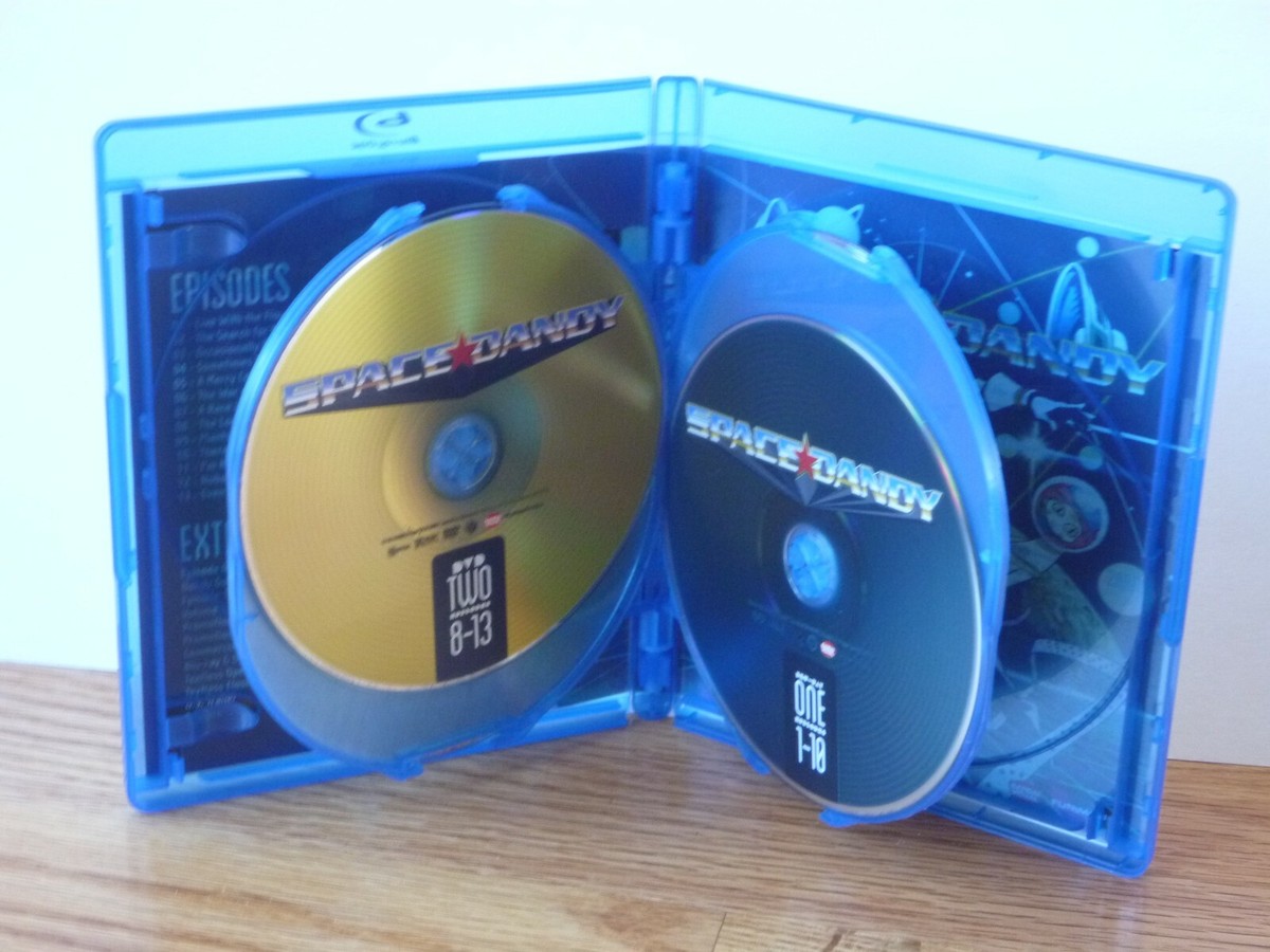Space Dandy 4-Disc Blu-ray + DVD Complete Season One Anime