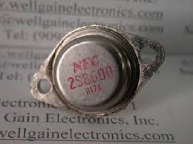 Transistor NEC 2SB600 TO3 D'origine – Occasion, Testé, Pour Réparation Audio/électronique