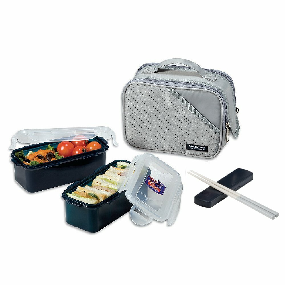 lock and lock lunch bag set