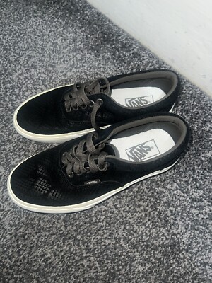 Vans Era Platform Trainers Emboss Black Unisex RRP £65