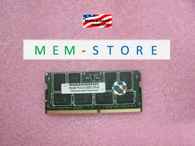 AA075845 16GB DDR4-2666MHz SODIMM RAM Compatible w/ Alienware M15 Gaming Laptops