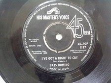 Fats Domino  I Have Got A Right To Cry/When I M Walking Rare Single 7