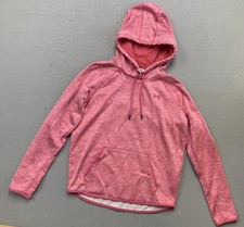 Under Armour Storm1 ColdGear Hoodie Loose Pullover Pink Women's SZ Small