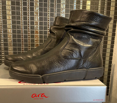 ara Rom Sport Stiefelette schwarz Gr. 6 - NEU