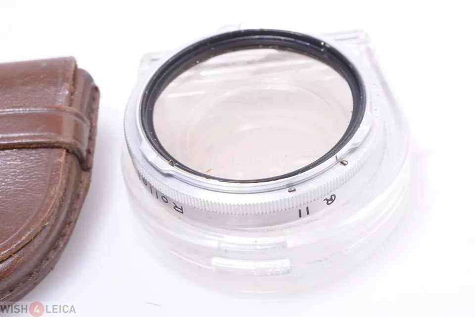 ✅ ROLLEIFLEX TLR f3.5 CAMERA R 1.5 WARM FILTER RII, BAYONET 2 BAY2 KEEPER & CASE - Image 3 of 3