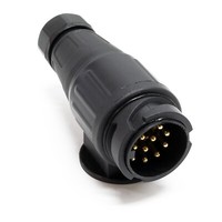 AnhäNgerstecker 13-Polig 12V Kunststoffstecker Kfz Auto Bremslicht RüCklicht