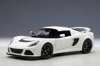 AUTOart 1/18 Scale LOTUS EXIGE S White Diecast Car Model Toy Gift NIB - Image 1 of 4