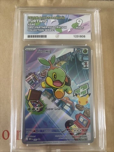 Pokemon TCG 2026 First Partner Collection Turtwig 040 Ace 9