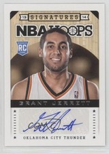 2013-14 NBA Hoops Signatures Grant Jerrett #178 Auto 2sq