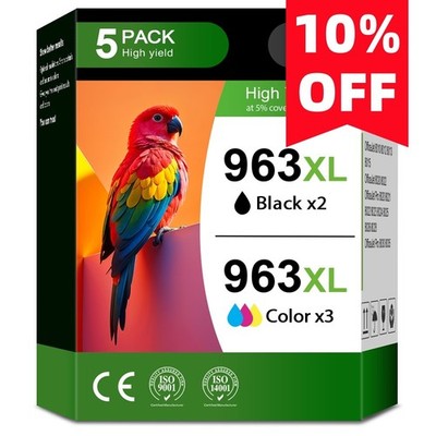 1-5x PATRONEN SET für HP 963 XL OfficeJet Pro 9010 9012 9014 9015 9016 9019 9025