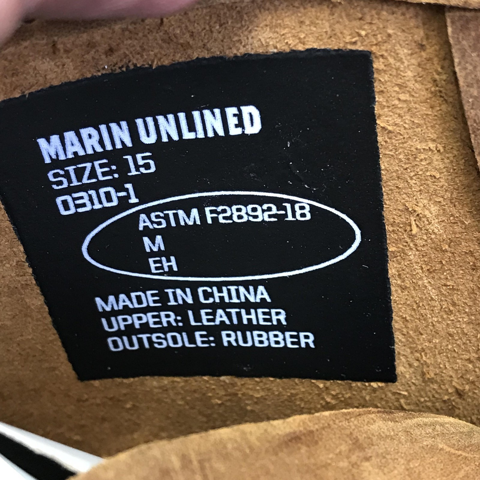 Brunt Marin Unlined Boots Mens Size 15 Brown Leather Lace Up Work Moc Toe