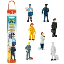 Safari Ltd People at Work Designer TOOB® Miniature Toy Figurine Set for Kids