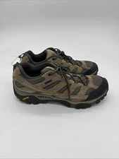 Merrell Shoes Men's Size 13 Moab 2 Vent Hiking Sneaker Brown Leather Very Nice
