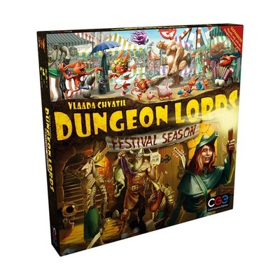 Czech Games Boardgame Dungeon Lords - Festival Season Expansion Box SW (New)