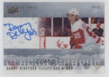 2014-15 Upper Deck Ice Glacial Graphs Danny DeKeyser #GG-DD Auto g3b