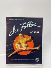 Ice Follies of 1942 Souvenir Publication and Program Shipstad and Johnson