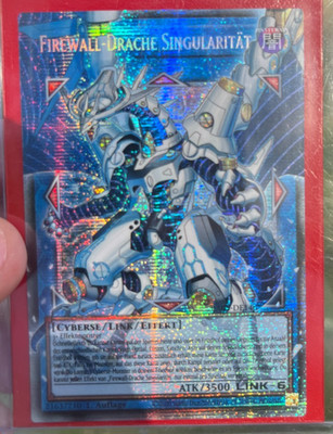 YuGiOh Firewall-Drache Singularität Starlight Rare Rarity Collection 5 DE NM