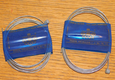 LOT 2 CABLE CABLAGE de FREIN acier transfil WEIMANN 180cm 1.80M 15/10 velo VTT