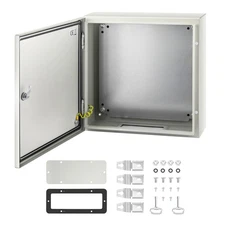 Steel Electrical Box Electrical Enclosure Box 20x20x6'' Carbon Steel IP65