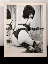 Vintage 1950's Girlie PIN UP Photo Risque B&W Original Nude #264