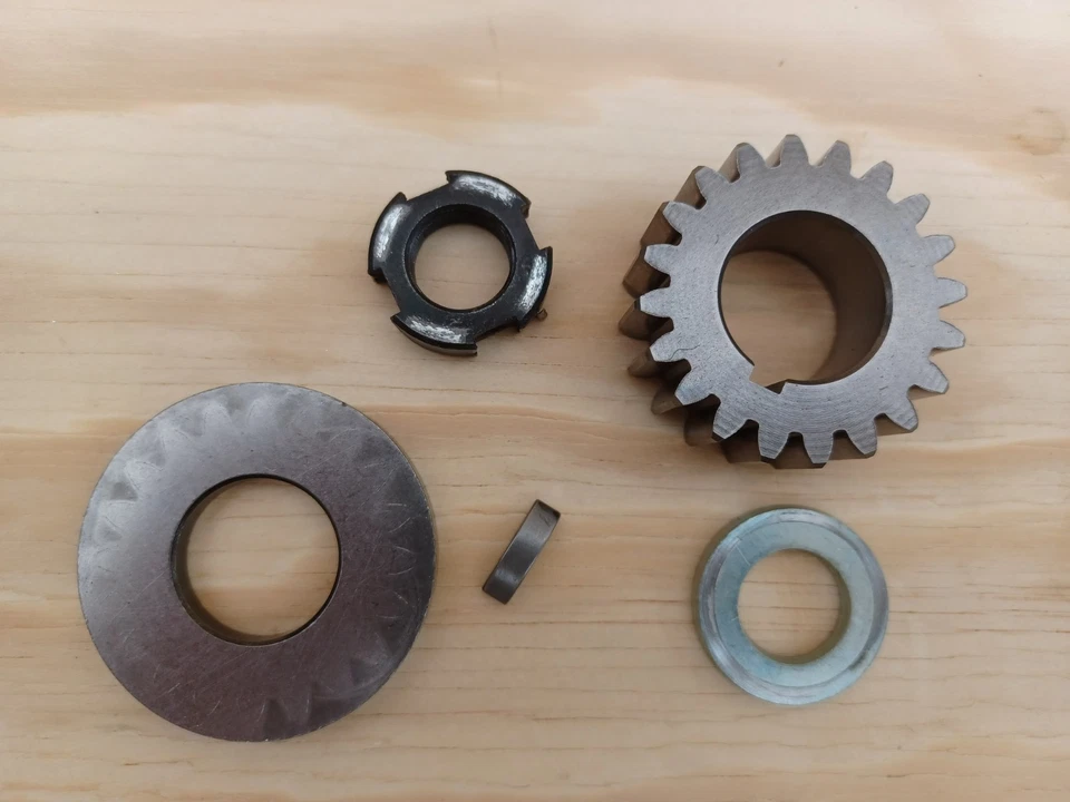 ♻️N♻️ Conjunto de engranajes de transmisión primaria Honda Cbr125R Cbr 125 2004 - 2006 (JC34E)♻️ Foto 2 de 4