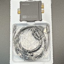 PROZOR DAC01seu 192K Digital to Analog Audio Converter Powered Black Universal