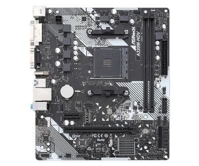 ASRock A320M-HDV R4.0 AM4 A320 SATA3 1 Ultra M.2 USB 3.1 HDMI M-ATX Motherboard