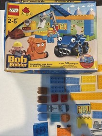 Lego Duplo Bob the Builder 3299  Workshop 2006 100% COMPLETE