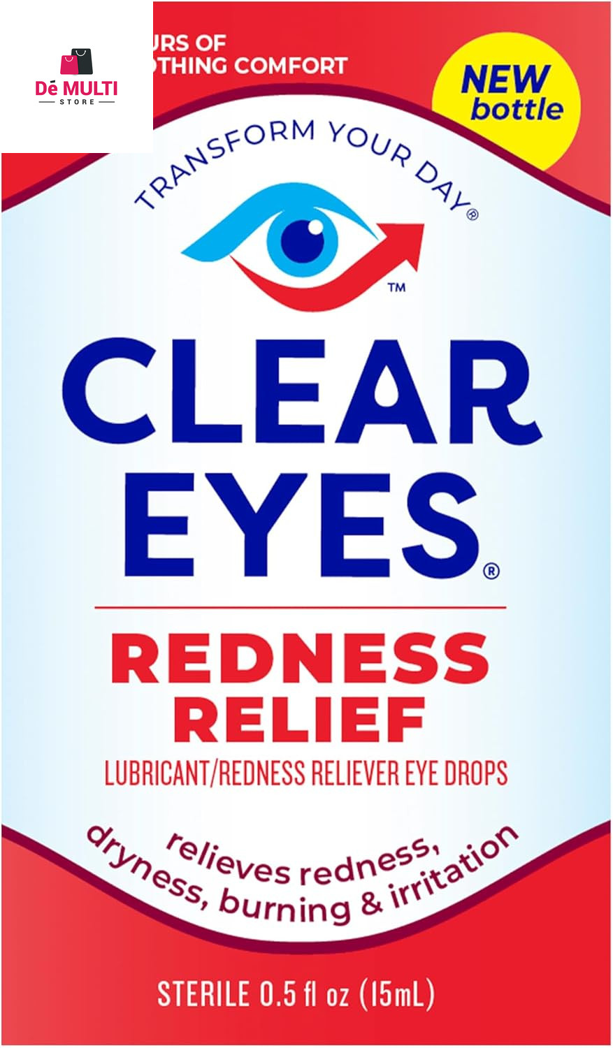 Redness Relief Lubricant Redness Relief Eye Drops, 0.5 Oz